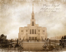 Load image into Gallery viewer, Payson Temple Vintage

