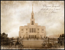 Load image into Gallery viewer, Payson Temple Vintage
