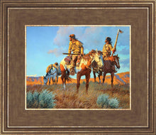 Load image into Gallery viewer, Watching Their Back Trail
