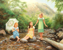 Load image into Gallery viewer, Three Maids a Wading
