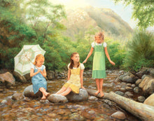 Load image into Gallery viewer, Three Maids a Wading
