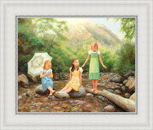 Load image into Gallery viewer, Three Maids a Wading
