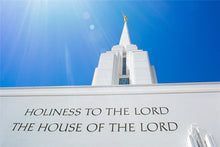 Load image into Gallery viewer, Rexburg, Holiness to the Lord
