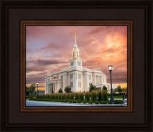 Load image into Gallery viewer, Payson Temple Peaceful Sunrise
