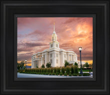Load image into Gallery viewer, Payson Temple Peaceful Sunrise
