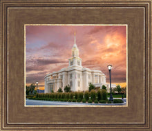 Load image into Gallery viewer, Payson Temple Peaceful Sunrise
