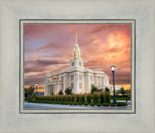 Load image into Gallery viewer, Payson Temple Peaceful Sunrise
