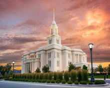 Load image into Gallery viewer, Payson Temple Peaceful Sunrise
