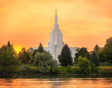 Load image into Gallery viewer, Idaho Falls Temple - Across the River
