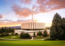 Load image into Gallery viewer, Provo Temple - Sunset Serenity
