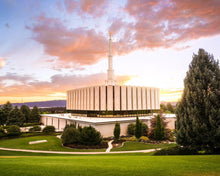 Load image into Gallery viewer, Provo Temple - Sunset Serenity
