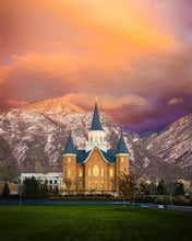 Load image into Gallery viewer, Provo City Center Temple - Colored Sky
