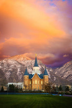 Load image into Gallery viewer, Provo City Center Temple - Colored Sky
