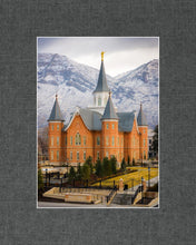 Load image into Gallery viewer, Provo City Center Temple - Snowy Mountains
