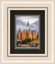 Load image into Gallery viewer, Provo City Center Temple - Snowy Mountains
