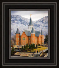 Load image into Gallery viewer, Provo City Center Temple - Snowy Mountains

