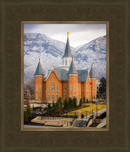 Load image into Gallery viewer, Provo City Center Temple - Snowy Mountains
