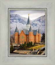 Load image into Gallery viewer, Provo City Center Temple - Snowy Mountains
