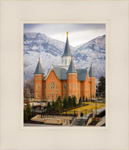 Load image into Gallery viewer, Provo City Center Temple - Snowy Mountains
