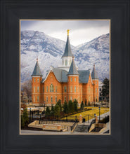 Load image into Gallery viewer, Provo City Center Temple - Snowy Mountains
