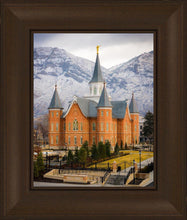Load image into Gallery viewer, Provo City Center Temple - Snowy Mountains
