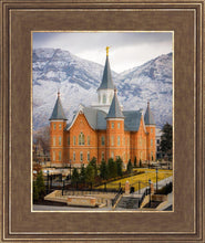 Load image into Gallery viewer, Provo City Center Temple - Snowy Mountains
