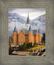 Load image into Gallery viewer, Provo City Center Temple - Snowy Mountains
