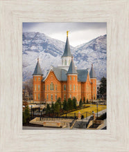 Load image into Gallery viewer, Provo City Center Temple - Snowy Mountains

