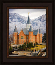 Load image into Gallery viewer, Provo City Center Temple - Snowy Mountains
