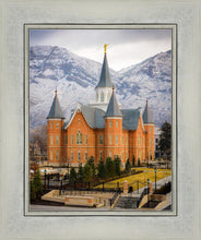 Load image into Gallery viewer, Provo City Center Temple - Snowy Mountains
