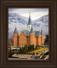 Load image into Gallery viewer, Provo City Center Temple - Snowy Mountains
