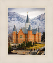 Load image into Gallery viewer, Provo City Center Temple - Snowy Mountains
