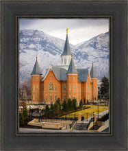 Load image into Gallery viewer, Provo City Center Temple - Snowy Mountains

