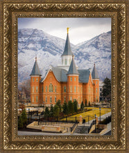 Load image into Gallery viewer, Provo City Center Temple - Snowy Mountains
