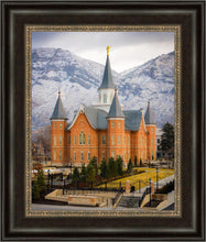 Load image into Gallery viewer, Provo City Center Temple - Snowy Mountains
