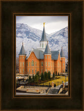 Load image into Gallery viewer, Provo City Center Temple - Snowy Mountains
