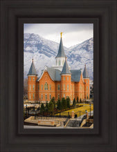Load image into Gallery viewer, Provo City Center Temple - Snowy Mountains
