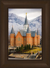 Load image into Gallery viewer, Provo City Center Temple - Snowy Mountains
