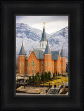 Load image into Gallery viewer, Provo City Center Temple - Snowy Mountains
