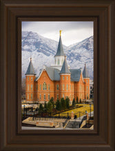 Load image into Gallery viewer, Provo City Center Temple - Snowy Mountains
