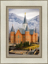 Load image into Gallery viewer, Provo City Center Temple - Snowy Mountains
