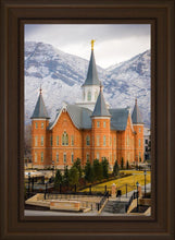 Load image into Gallery viewer, Provo City Center Temple - Snowy Mountains

