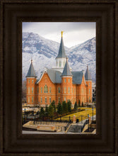 Load image into Gallery viewer, Provo City Center Temple - Snowy Mountains
