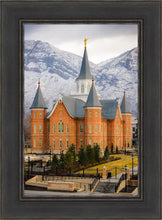 Load image into Gallery viewer, Provo City Center Temple - Snowy Mountains
