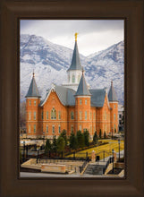 Load image into Gallery viewer, Provo City Center Temple - Snowy Mountains
