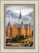 Load image into Gallery viewer, Provo City Center Temple - Snowy Mountains
