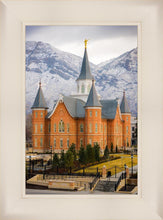 Load image into Gallery viewer, Provo City Center Temple - Snowy Mountains
