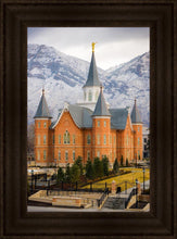 Load image into Gallery viewer, Provo City Center Temple - Snowy Mountains
