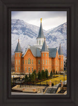 Load image into Gallery viewer, Provo City Center Temple - Snowy Mountains
