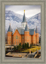 Load image into Gallery viewer, Provo City Center Temple - Snowy Mountains
